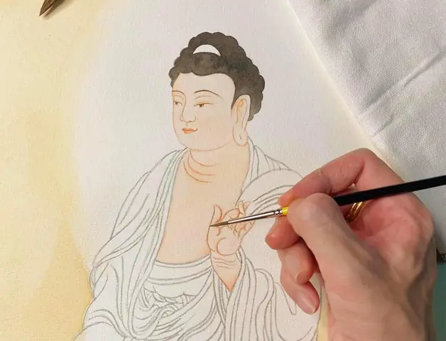 Mười Công Đức To Lớn Của Việc Họa Vẽ, Tôn Tạo Hình Tượng Phật