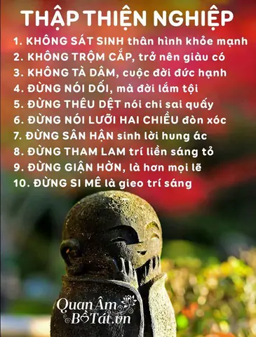 Thập Thiện Nghiệp Là Gì? 10 Điều Lành Phật Dạy Làm Người