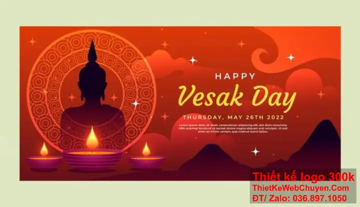 Khía Cạnh Nghệ Thuật Và Tâm Linh Trong Thiết Kế Banner Website Ảnh Bìa Facebook Phật Giáo