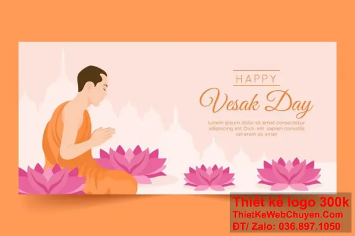 Thực Hành: Hướng Dẫn Bước Qua Bước Tạo Thiết Kế Banner Website Ảnh Bìa Facebook Phật Giáo
