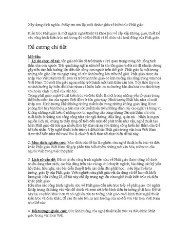 Nghiên Cứu Về Nghệ Thuật Kiến Trúc Và Điêu Khắc Phật Giáo Tại Vn ...