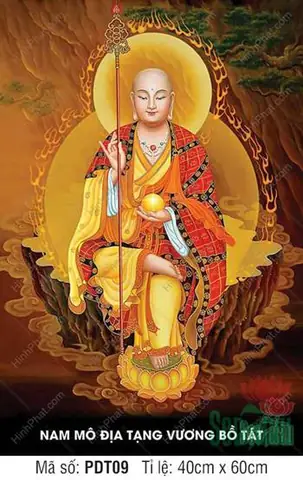 Ảnh Phật Địa Tạngtrong Đời Sống Tâm Linh Của Phật Tử