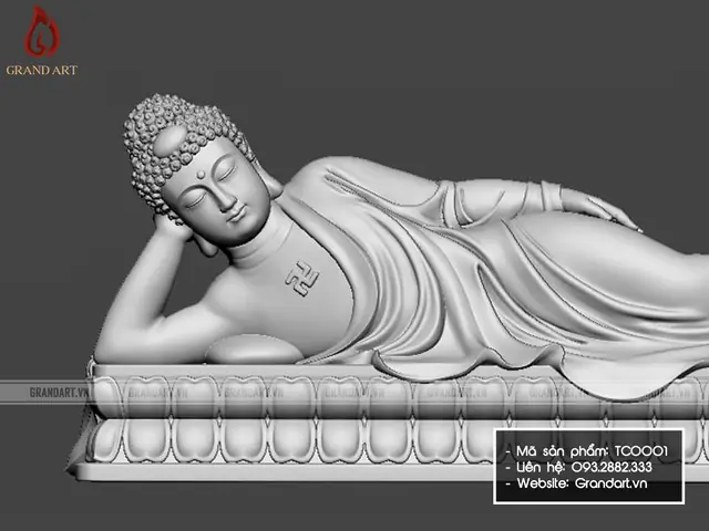 Hình Ảnh Thích Ca Mâu Ni Nhập Niết Bàn Mang Ý Nghĩa Gì?