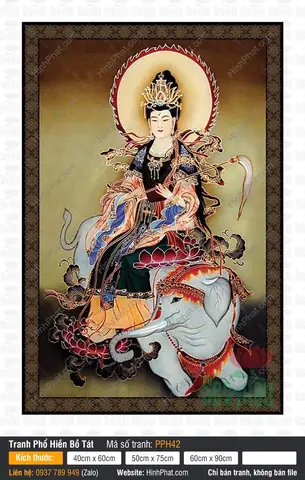 Ảnh Phật Phổ Hiền Bồ Tát Đẹp Là Gì?