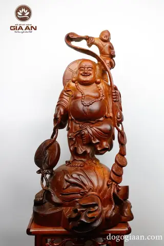 Ảnh Tượng Phật Di Lặc Đẹp Được Chế Tác Bằng Chất Liệu Gì?