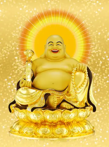 Ảnh Tượng Phật Di Lặc Đẹp Được Chế Tác Bằng Chất Liệu Gì?