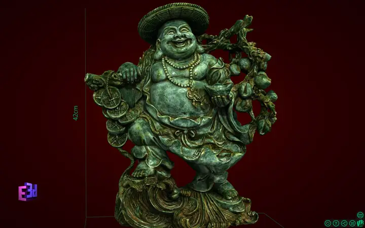 Ảnh Tượng Phật Di Lặc Đẹp Được Chế Tác Bằng Chất Liệu Gì?