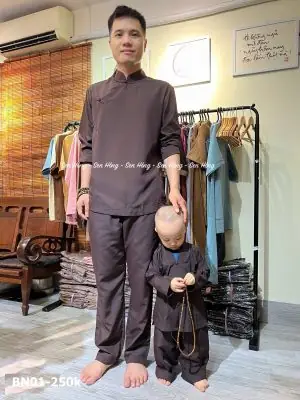 Trang Chủ - Quần Áo Phật Tử - Pháp Phục Đi Chùa Áo Lam Sen ...