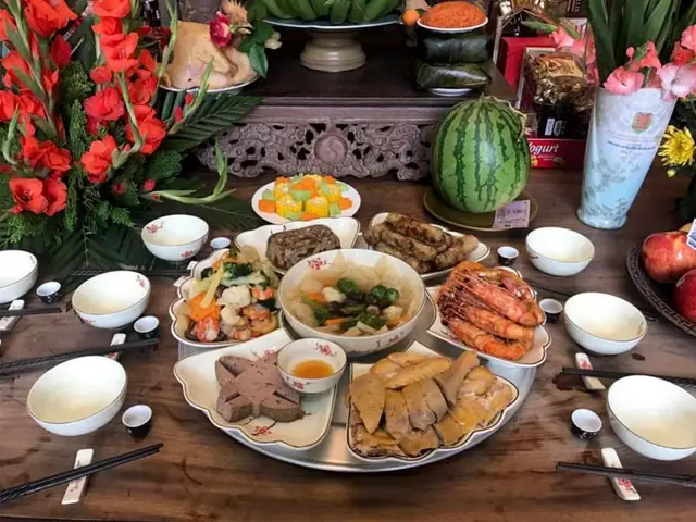 Mâm Cúng Giao Thừa Tết Nguyên Đán Ất Tỵ 2025 Đầy Đủ Nhất