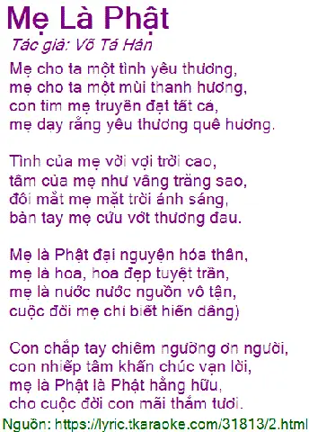 Bài Hát Mẹ Cha Là Phật: Cảm Động Trước Lời Nhắc Nhở Về Ơn Nghĩa Sinh Thành