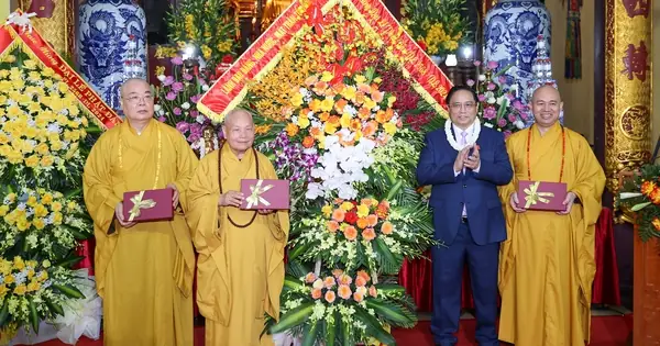 Thủ Tướng Phạm Minh Chính Chúc Mừng Đại Lễ Phật Đản 2024