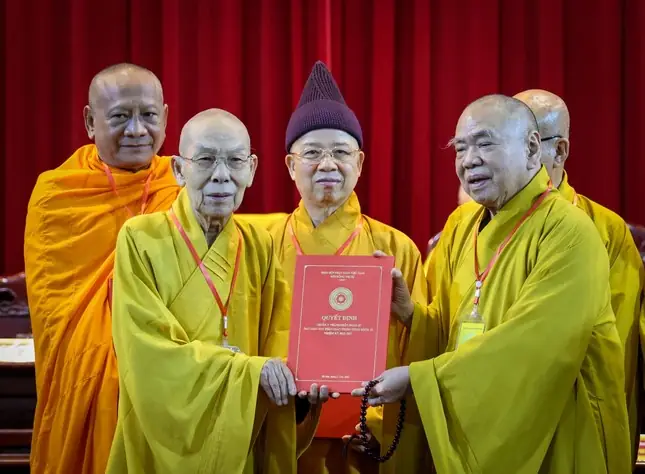 Hòa Thượng Thích Thanh Quyết Tiếp Tục Làm Trưởng Ban Giáo Dục Phật Giáo T.ư Nhiệm Kỳ Ix (2022-2027) Ảnh 13