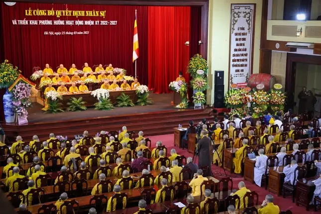 Hòa Thượng Thích Thanh Quyết Tiếp Tục Làm Trưởng Ban Giáo Dục Phật Giáo T.ư Nhiệm Kỳ Ix (2022-2027) Ảnh 21