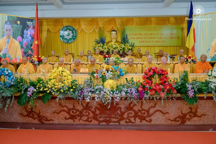 Ban Hướng Dẫn Phật Tử Trung Ương Đón Nhận Quyết Định Và Ra Mắt Nhân Sự Nhiệm Kỳ Ix (2022 -2027)