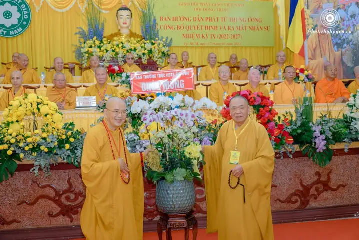 Ban Hướng Dẫn Phật Tử Trung Ương Đón Nhận Quyết Định Và Ra Mắt Nhân Sự Nhiệm Kỳ Ix (2022 -2027)