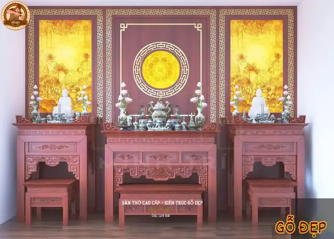 Bàn Thờ 3 Tầng Bt 9255: Tạo Nên Không Gian Tâm Linh Thành Thành Công