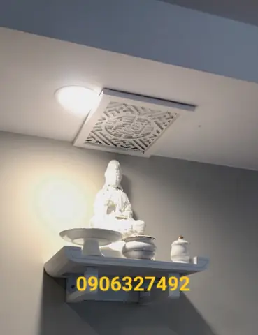 Bàn Thờ Phật Bà Quan Âm Treo Tường