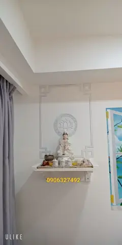 Bàn Thờ Phật Bà Quan Âm Treo Tường Chất Lượng Cao Giao Hàng Nhanh