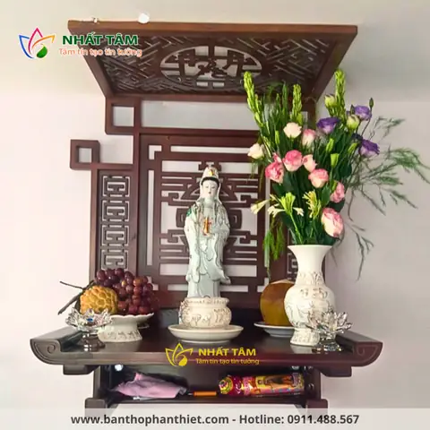 Bàn Thờ Phật Treo Tường Đẹp