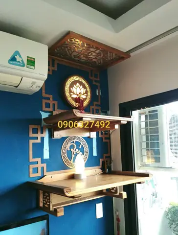 Trang Trí Bàn Thờ Phật Với Các Chi Tiết Trang Nghiêm Thanh Tịnh