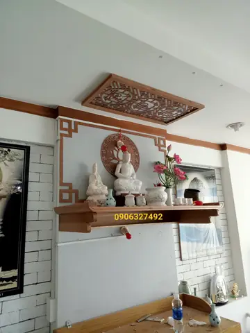 Trang Trí Bàn Thờ Phật Với Các Chi Tiết Trang Nghiêm Thanh Tịnh
