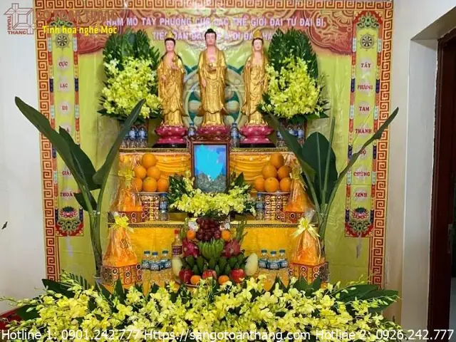 Bàn Thờ Phật Trong Đám Tang - Cách Lập Bàn Thờ Tránh Điều Đại Kỵ