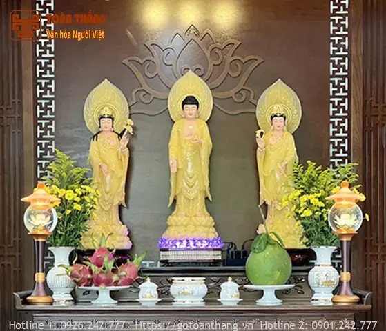 Những Lưu Ý Quan Trọng Khi Lập Bàn Thờ Tam Thế Phật