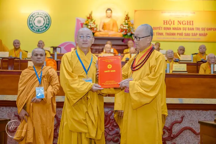 Giáo Hội Công Bố Nhân Sự Ban Trị Sự Phật Giáo Các Tỉnh Thành Phía Nam Sau Sáp Nhập