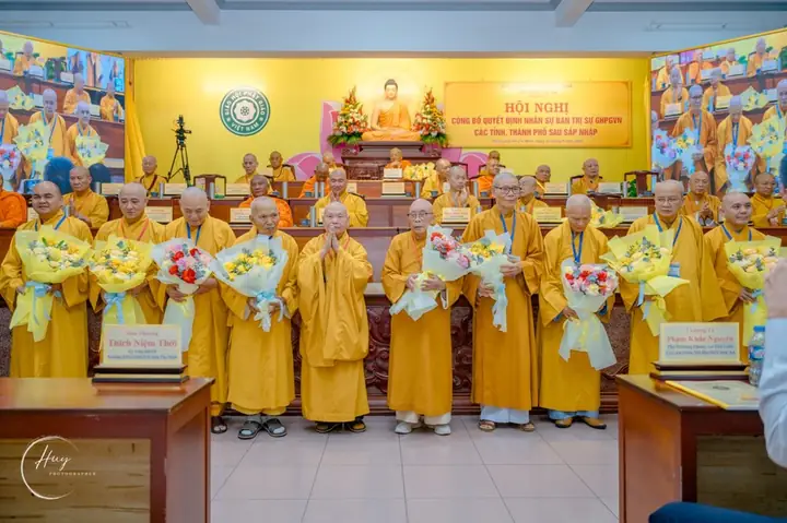 Giáo Hội Công Bố Nhân Sự Ban Trị Sự Phật Giáo Các Tỉnh Thành Phía Nam Sau Sáp Nhập