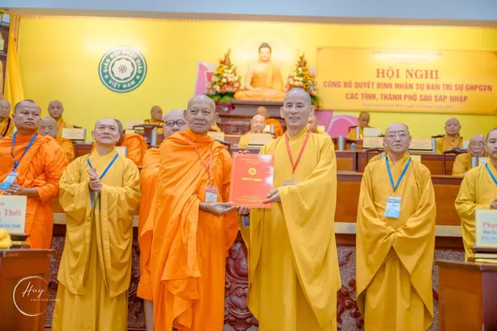 Giáo Hội Công Bố Nhân Sự Ban Trị Sự Phật Giáo Các Tỉnh Thành Phía Nam Sau Sáp Nhập