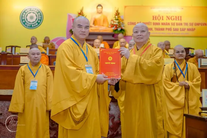 Giáo Hội Công Bố Nhân Sự Ban Trị Sự Phật Giáo Các Tỉnh Thành Phía Nam Sau Sáp Nhập