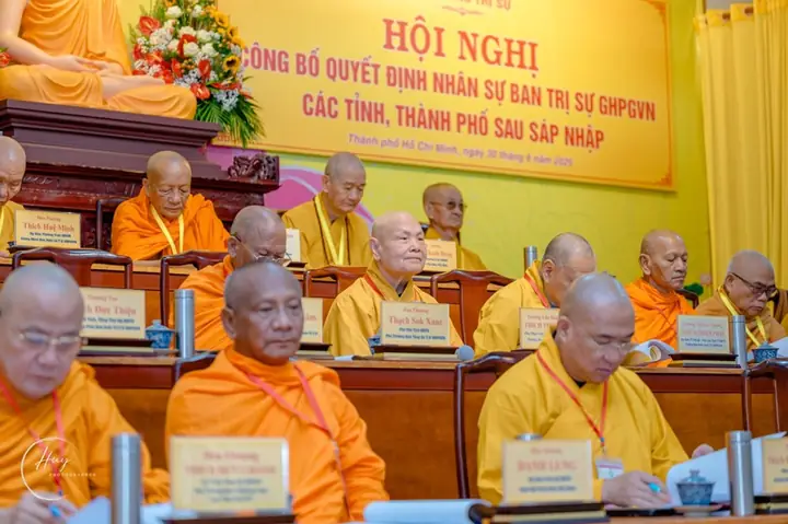 Giáo Hội Công Bố Nhân Sự Ban Trị Sự Phật Giáo Các Tỉnh Thành Phía Nam Sau Sáp Nhập
