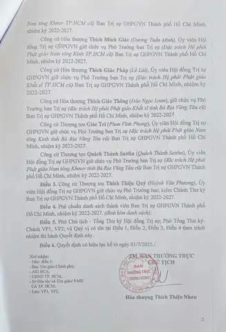 Ban Trị Sự Phật Giáo Thành Phố Hồ Chí Minh