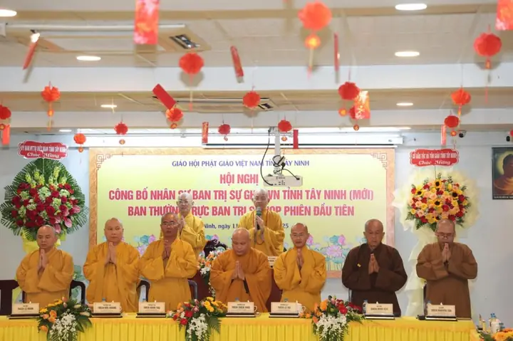 Tây Ninh: Công Bố Nhân Sự Và Họp Phiên Đầu Tiên Của Ban Trị Sự Ghpgvn Tỉnh