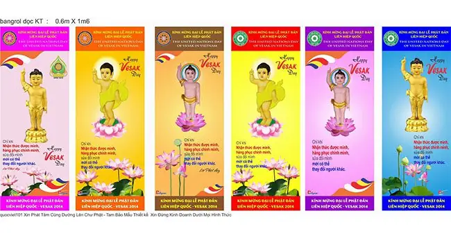 Top 15+ Mẫu Băng Rôn Phật Đản Đẹp, Ấn Tượng Nhất Hiện Nay