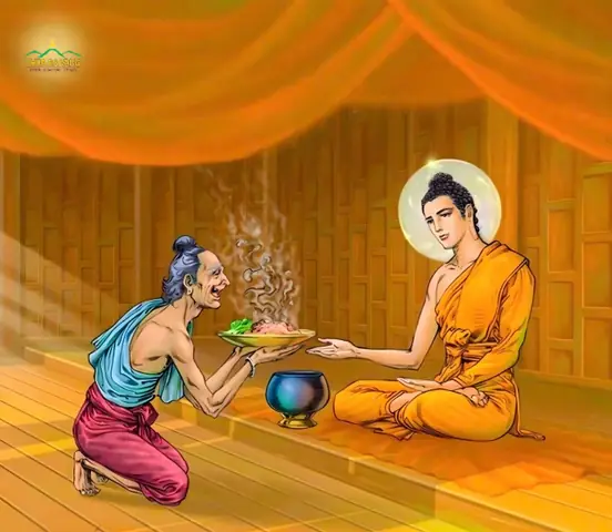 Đức Phật Thọ Dụng Món Mộc Nhĩ Độc Trước Khi Nhập Niết Bàn