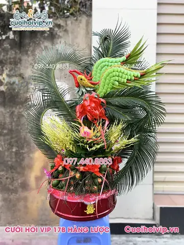 Tráp Cau Kết Phượng – Biểu Tượng Tình Duyên Bền Chặt