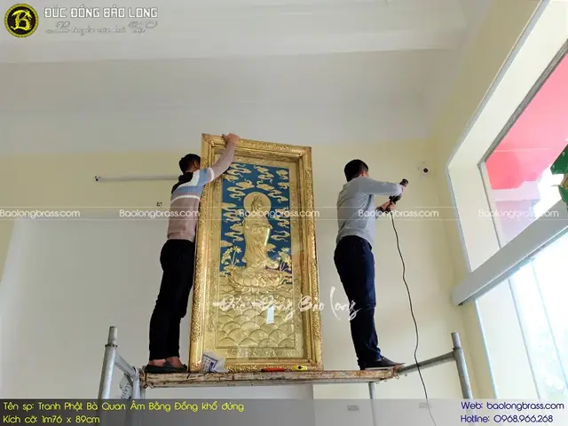 Bức Tranh Phật Bà Quan Âm