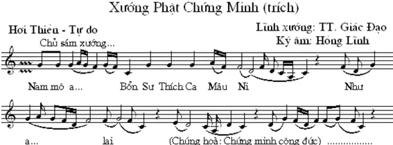 Các Bài Tán Trong Nghi Lễ Phật Giáo Huế