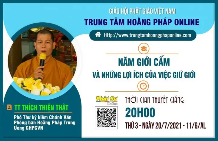 Tt.thích Thiện Thật Chia Sẻ Chủ Đề “năm Giới Cấm Và Những Lợi Ích ...