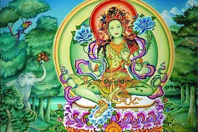 Thần Chú Của Đức Tara Xanh