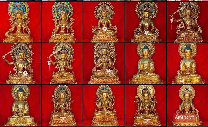 57 Vị Phật, Bồ Tát Theo Truyền Thống Phật Giáo Tây Tạng - Cửa Hàng ...
