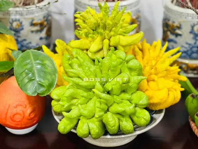 Cách Đặt Quả Phật Thủ Trên Bàn Thờ