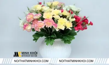 Cách Cắm Hoa Huệ Trắng, Đỏ Bàn Thờ Đẹp, Chuẩn Phong Thủy