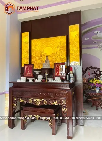 Cách Treo Ảnh Phật Trên Bàn Thờ Phật