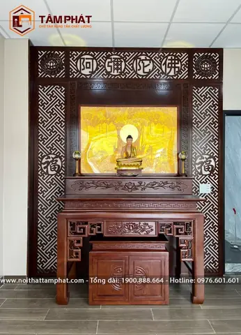 Cách Treo Ảnh Phật Trên Bàn Thờ Gia Tiên