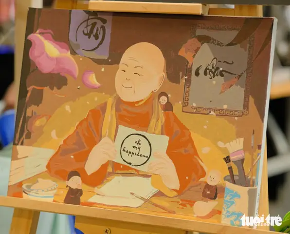 Vẽ Tranh Phật Để Giúp Người