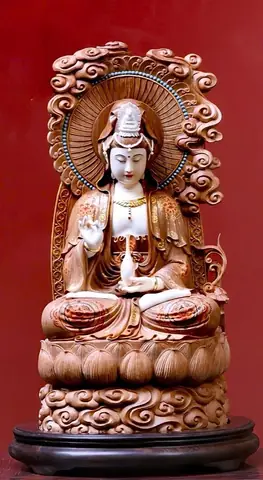 So Sánh Tượng Phật Vẽ Gấm Vàtượng Phật Sơn Giả Cổ