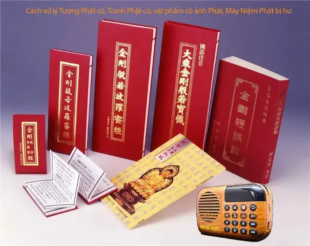 Cách Xử Lý Tượng Phật, Tranh Phật Cũ, Máy Niệm Phật Bị Hư