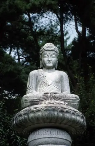 Cái Sân Vuông Và Nơi Thờ Phật